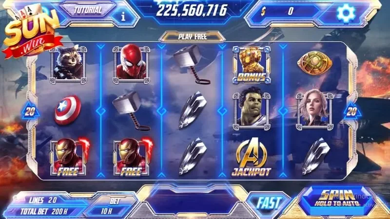 Cách chơi Avengers nổ hũ chuẩn
