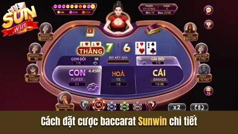Cách đặt cược trong Baccarat chi tiết nhất