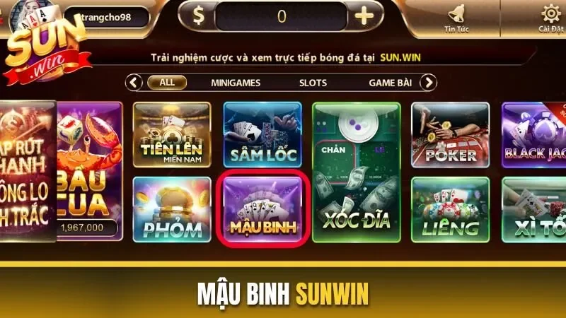 Giới thiệu game bài mậu binh