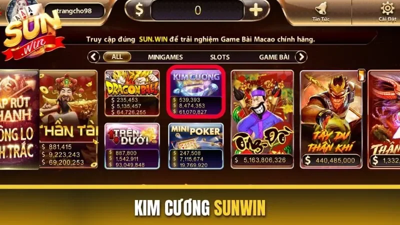 Giới thiệu slots kim cương