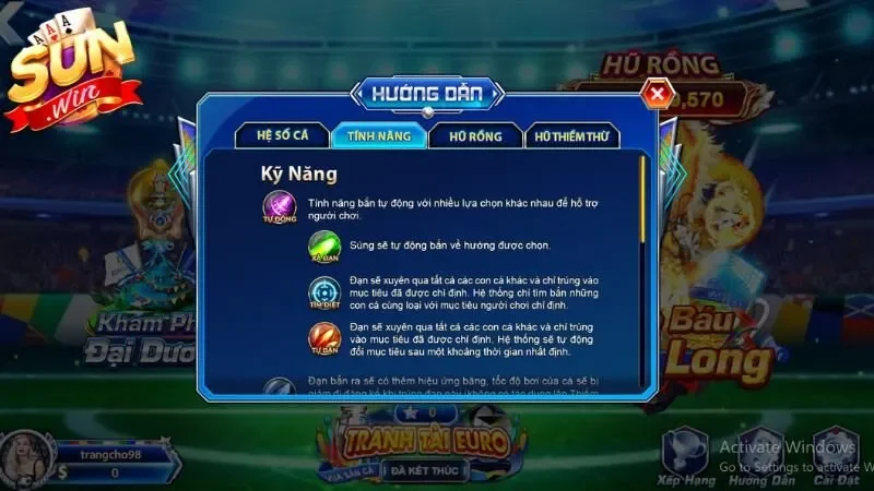 Khám phá quy luật và tính năng của vua săn cá