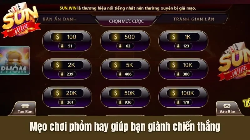 Mẹo chơi bài phỏm hay giúp bạn vượt xa đối thủ